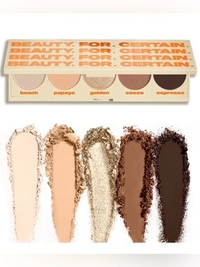 Beauty For Certain Papaya To Palazzo Eyeshadow Palette NIB